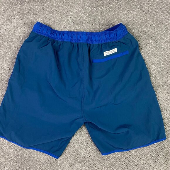 Fair Harbor The Anchor Swim Trunks Shorts Men's Large Blue Drawstrings - Picture 3 of 12